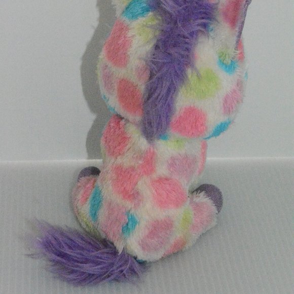 Ty Beanie Boos Wishful Unicorn Plush Toy Colorful - Picture 3 of 9